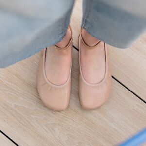 SHAPEN Tulip Barefoot Ballet Flats Nude/Pink